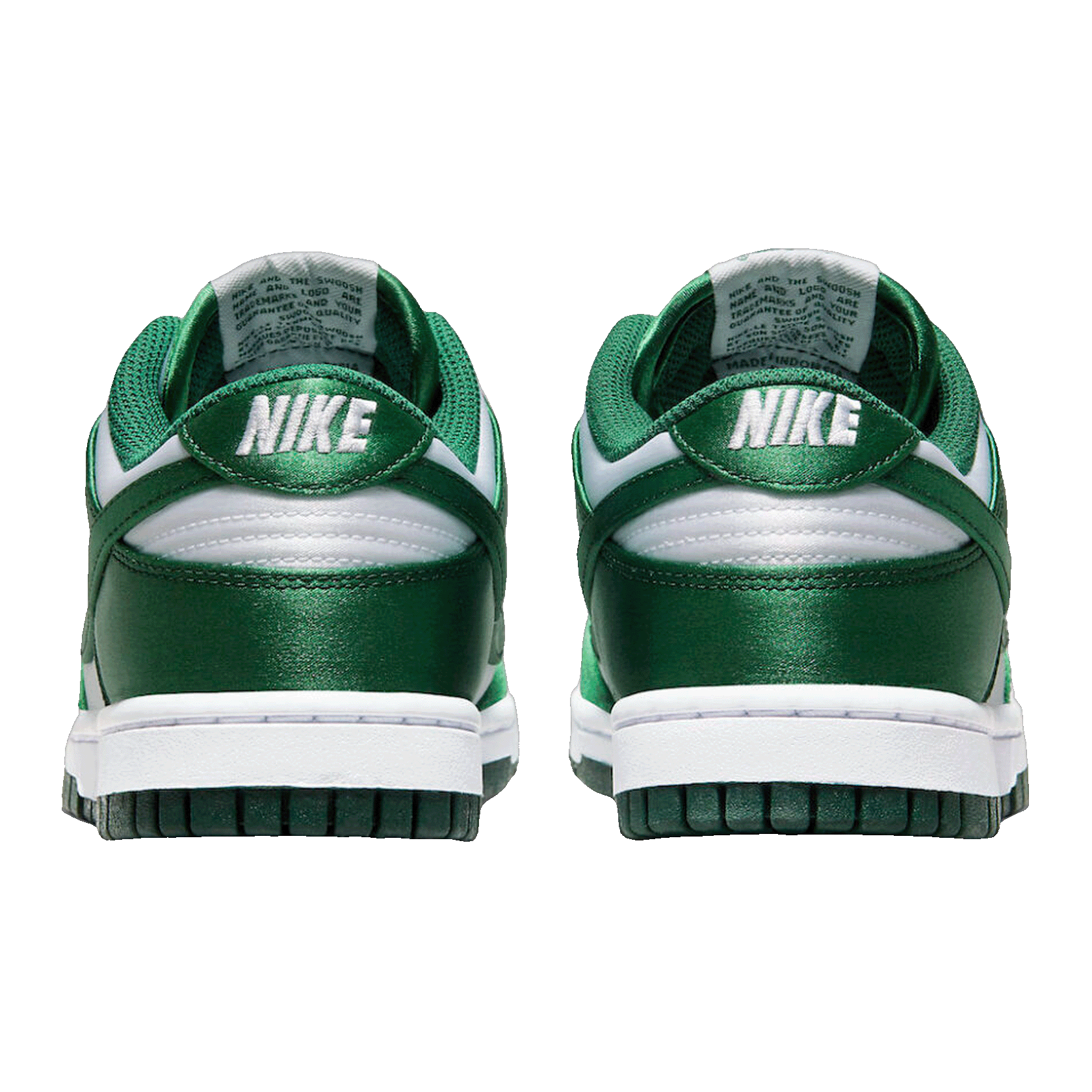 Nike Dunk Low Michigan State Satin (W) Back DX5931-100
