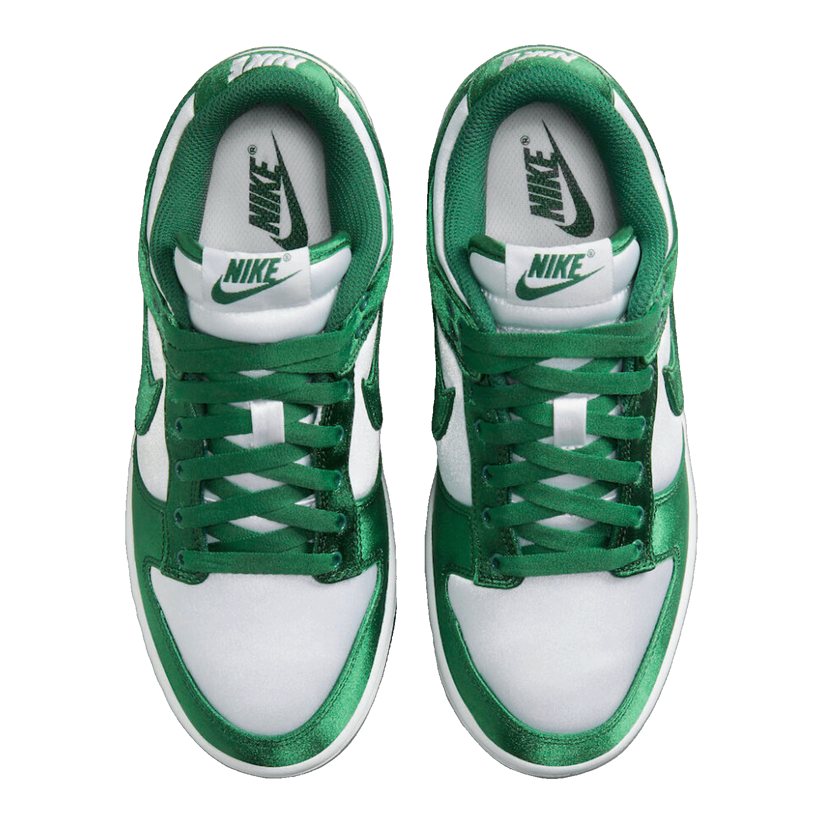 Nike Dunk Low Michigan State Satin (W) Oben DX5931-100