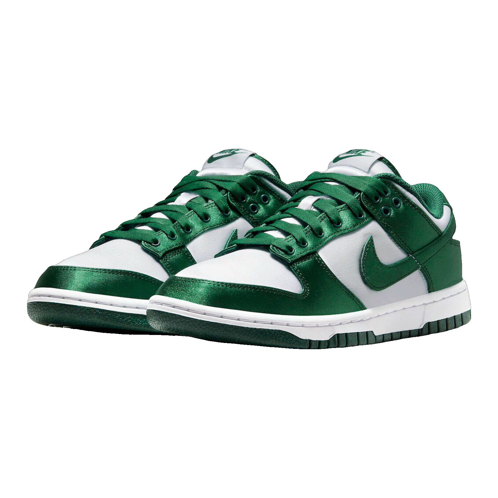 Nike Dunk Low Michigan State Satin (W) Side DX5931-100
