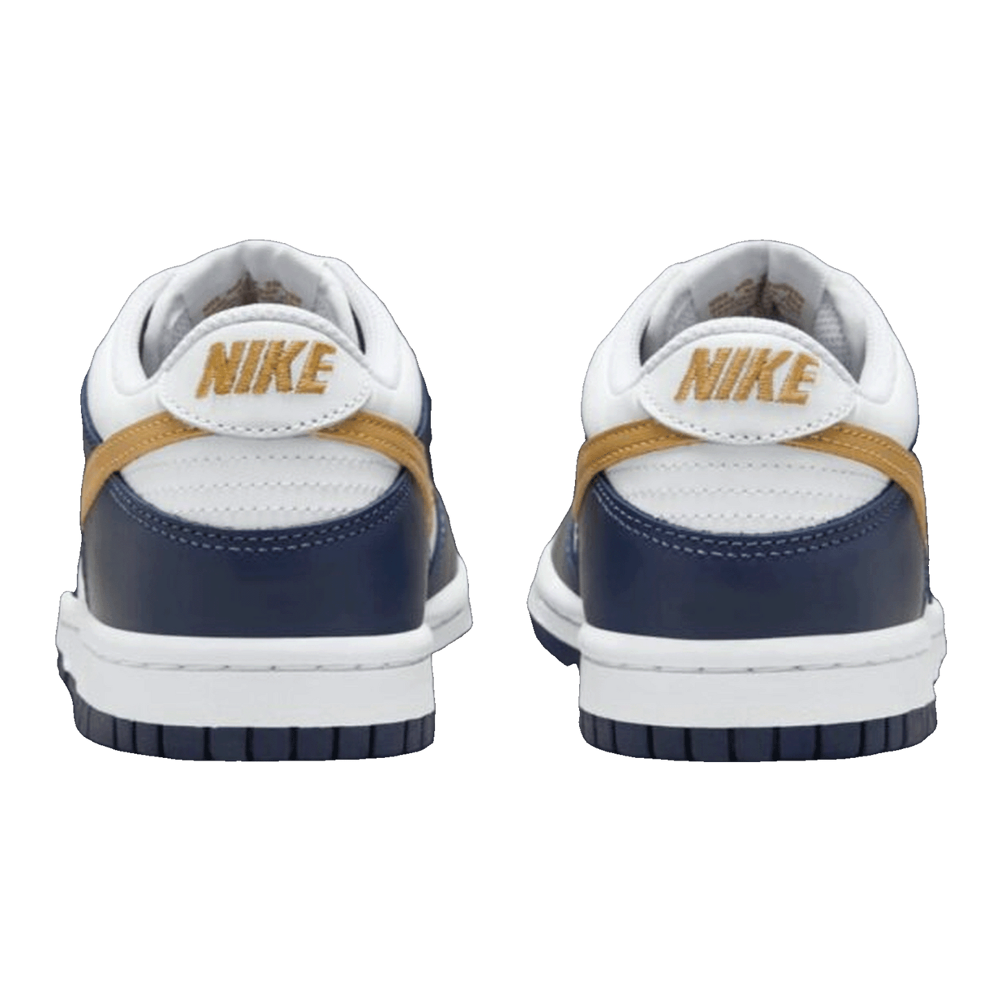 Nike Dunk Low Midnight Navy Wheat (GS) Back FB9109-111