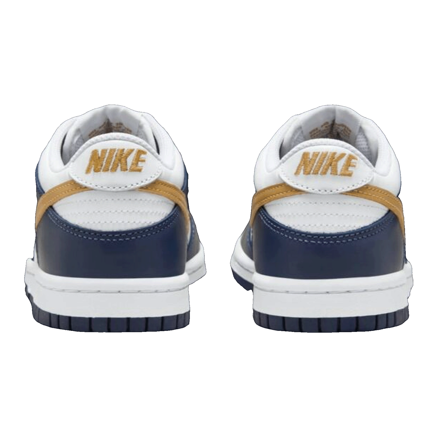 Nike Dunk Low Midnight Navy Wheat (GS) Back FB9109-111