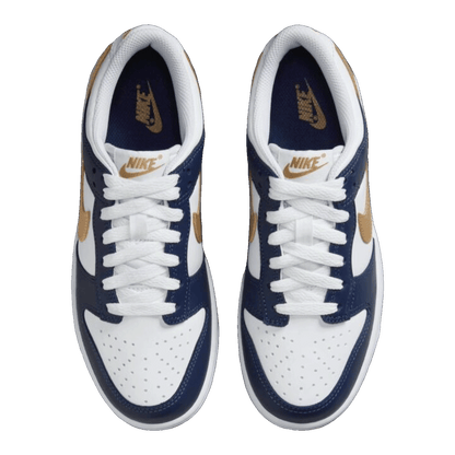 Nike Dunk Low Midnight Navy Wheat (GS) Oben FB9109-111