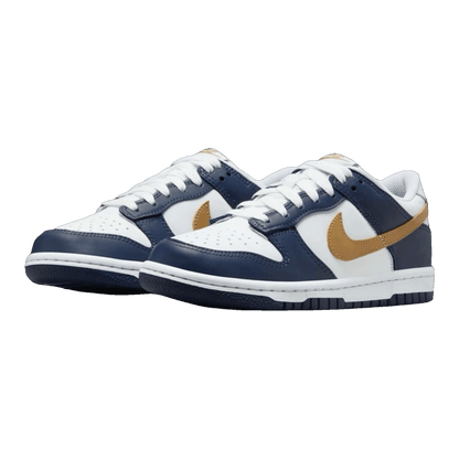 Nike Dunk Low Midnight Navy Wheat (GS) Side FB9109-111