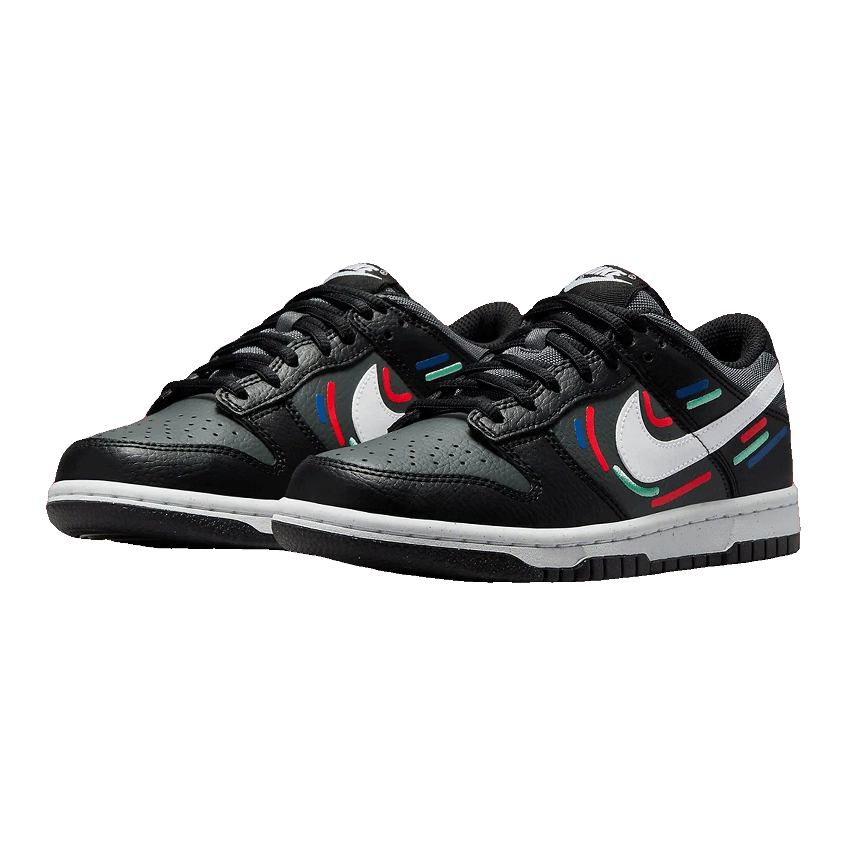 Nike Dunk Low Next Nature Marker Swoosh (GS) Side FB8022-001