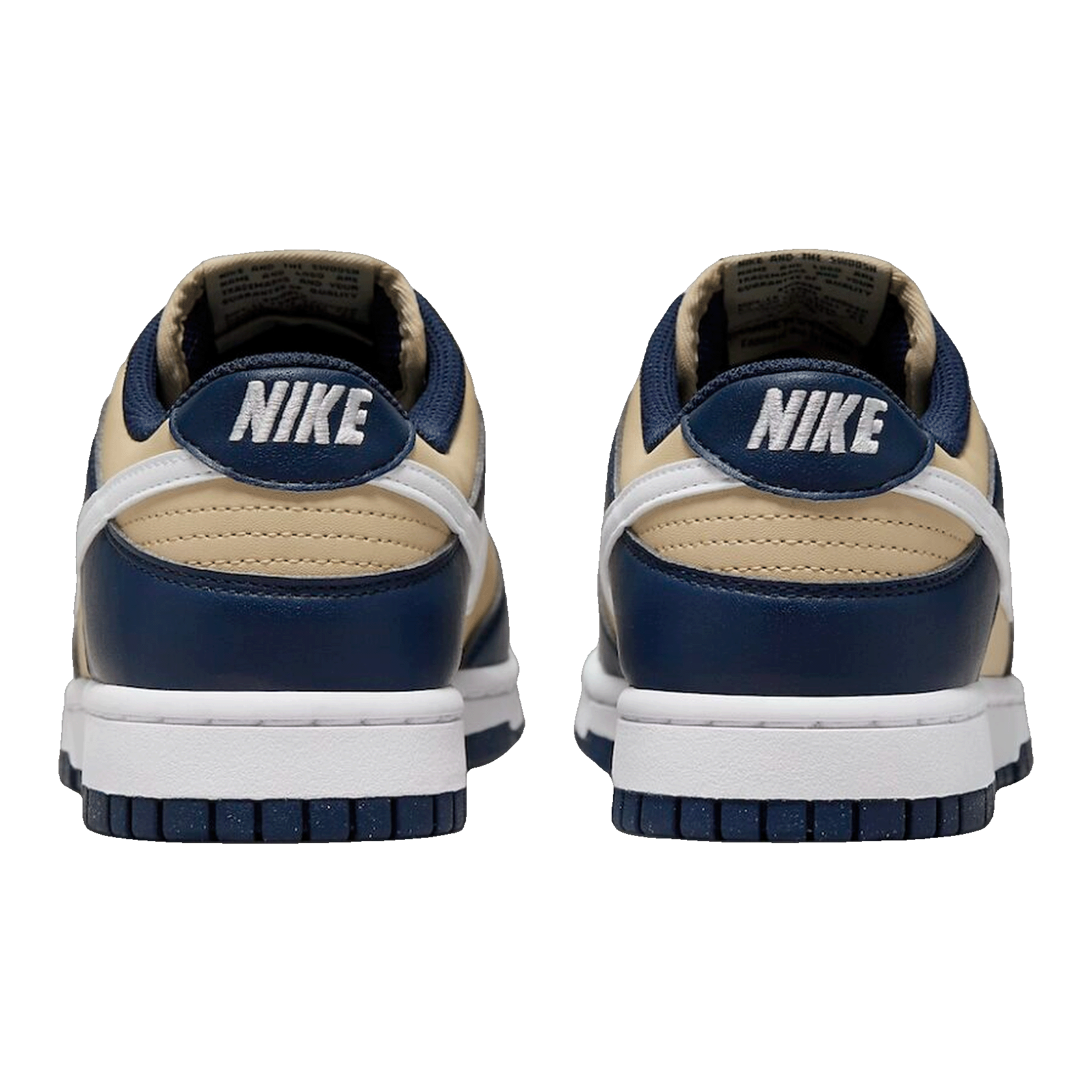 Nike Dunk Low Next Nature Midnight Navy Gold (W) Back DD1873-401