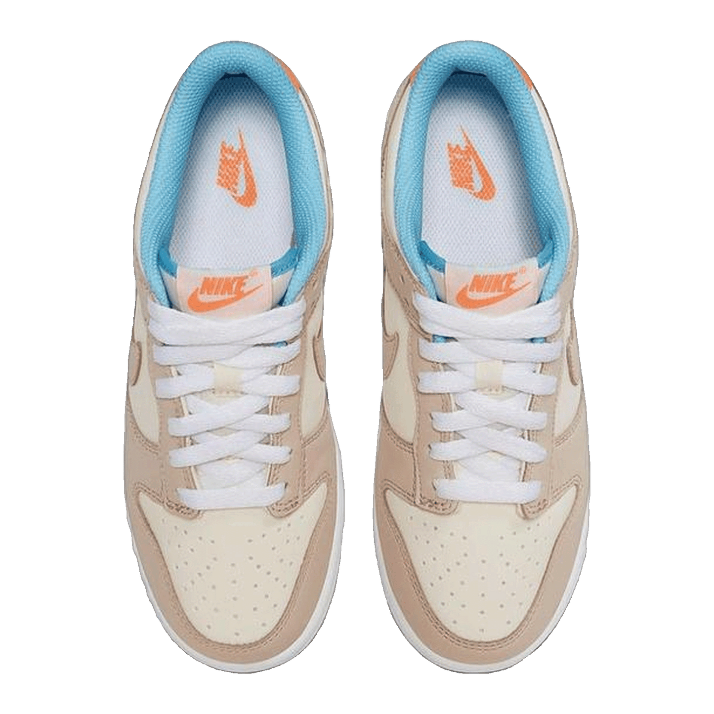 Nike Dunk Low Next Nature Pale Ivory Sanddrift (GS) Oben FQ6864-111