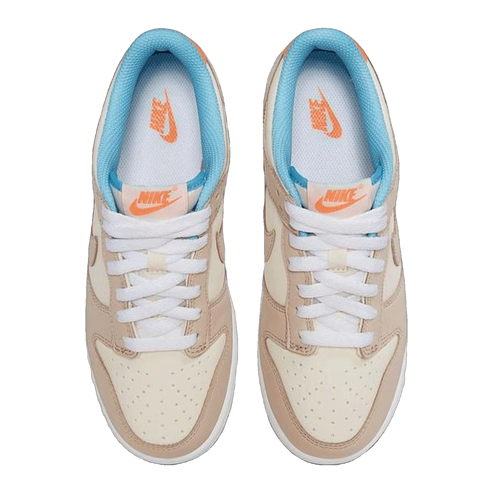 Nike Dunk Low Next Nature Pale Ivory Sanddrift (GS) Oben FQ6864-111
