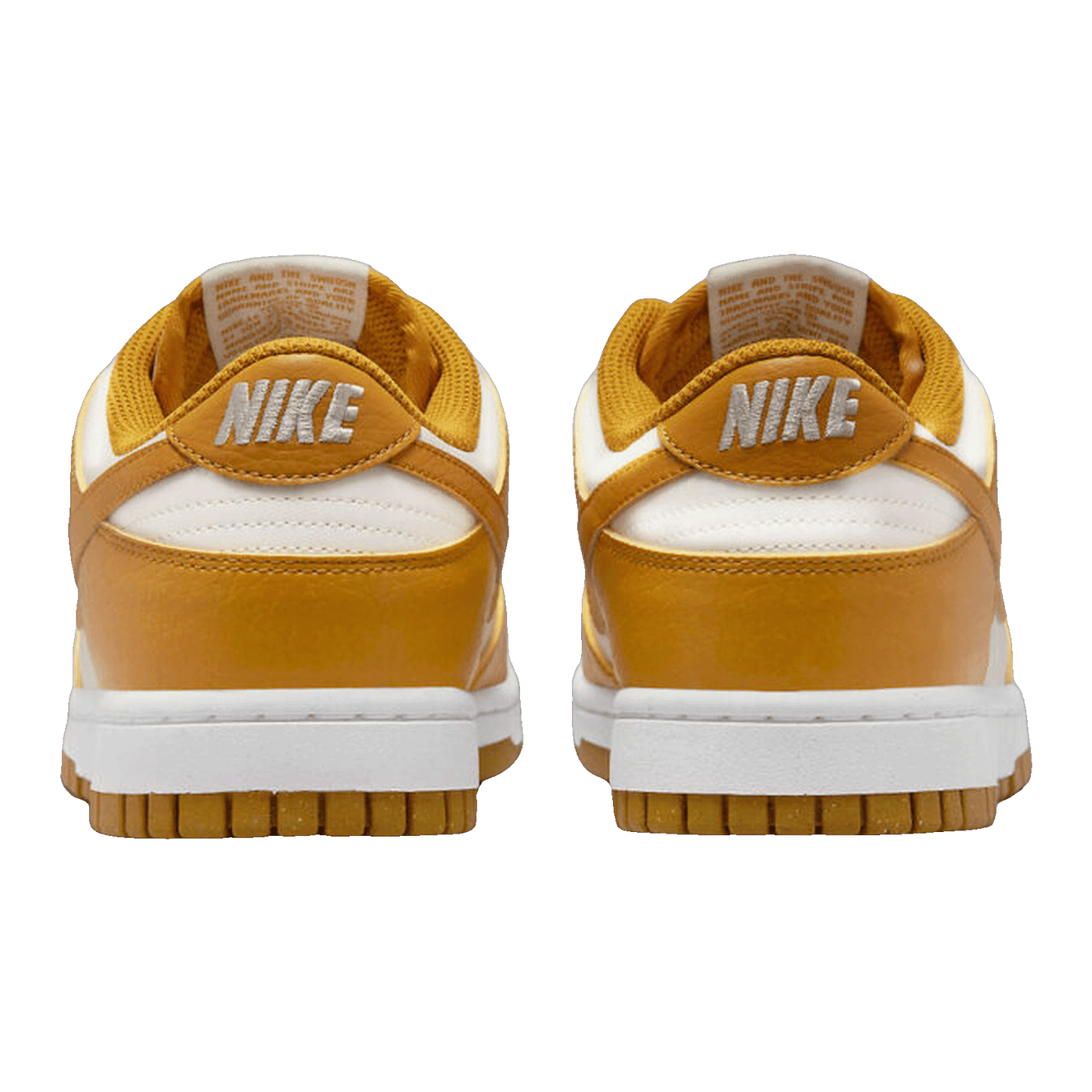 Nike Dunk Low Next Nature Phantom Gold Suede (W) Back DN1431-001