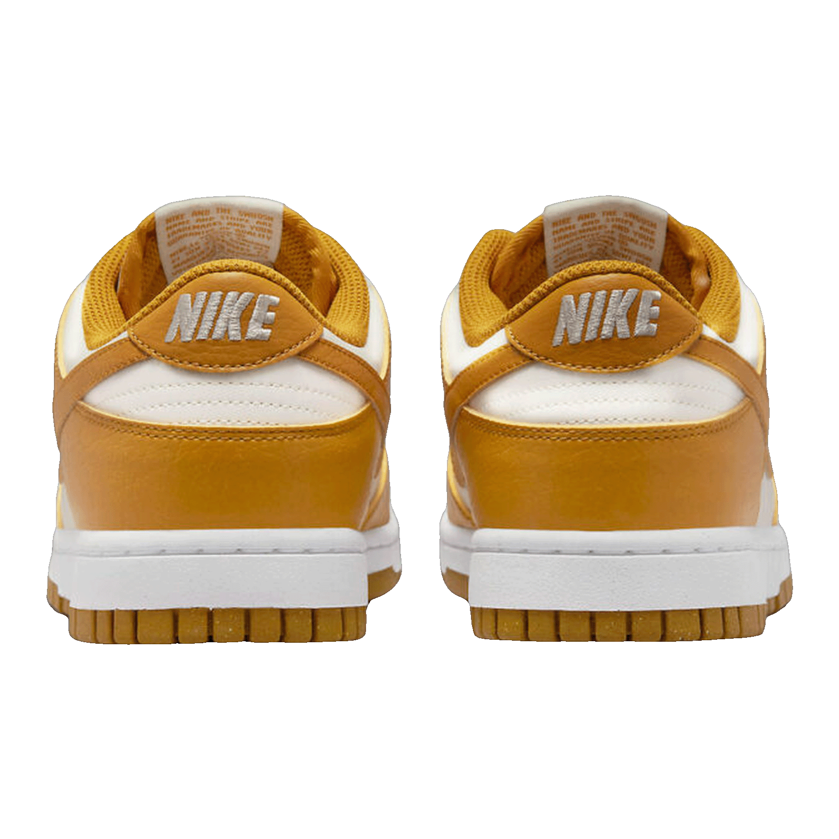 Nike Dunk Low Next Nature Phantom Gold Suede (W) Back DN1431-001