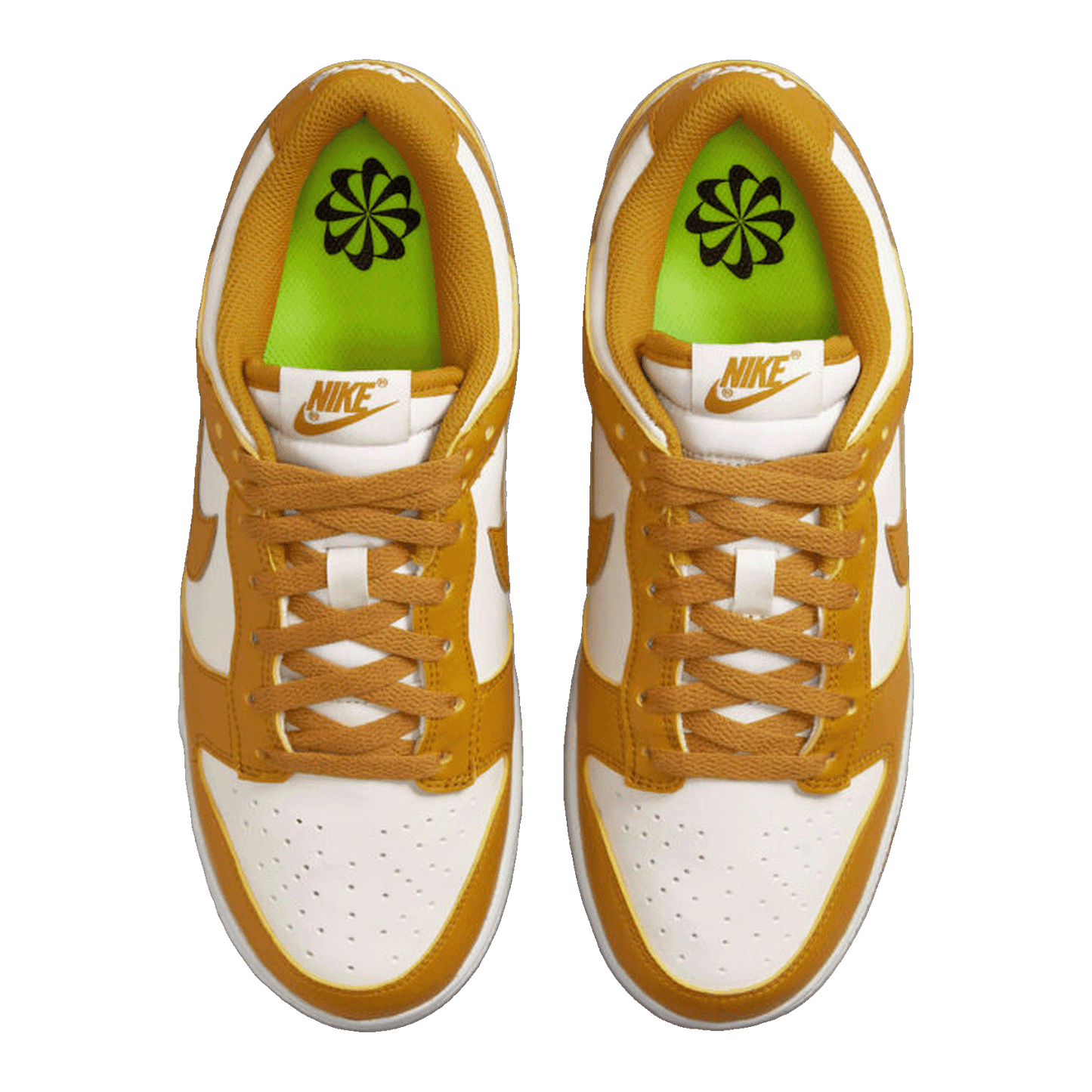Nike Dunk Low Next Nature Phantom Gold Suede (W) Oben DN1431-001