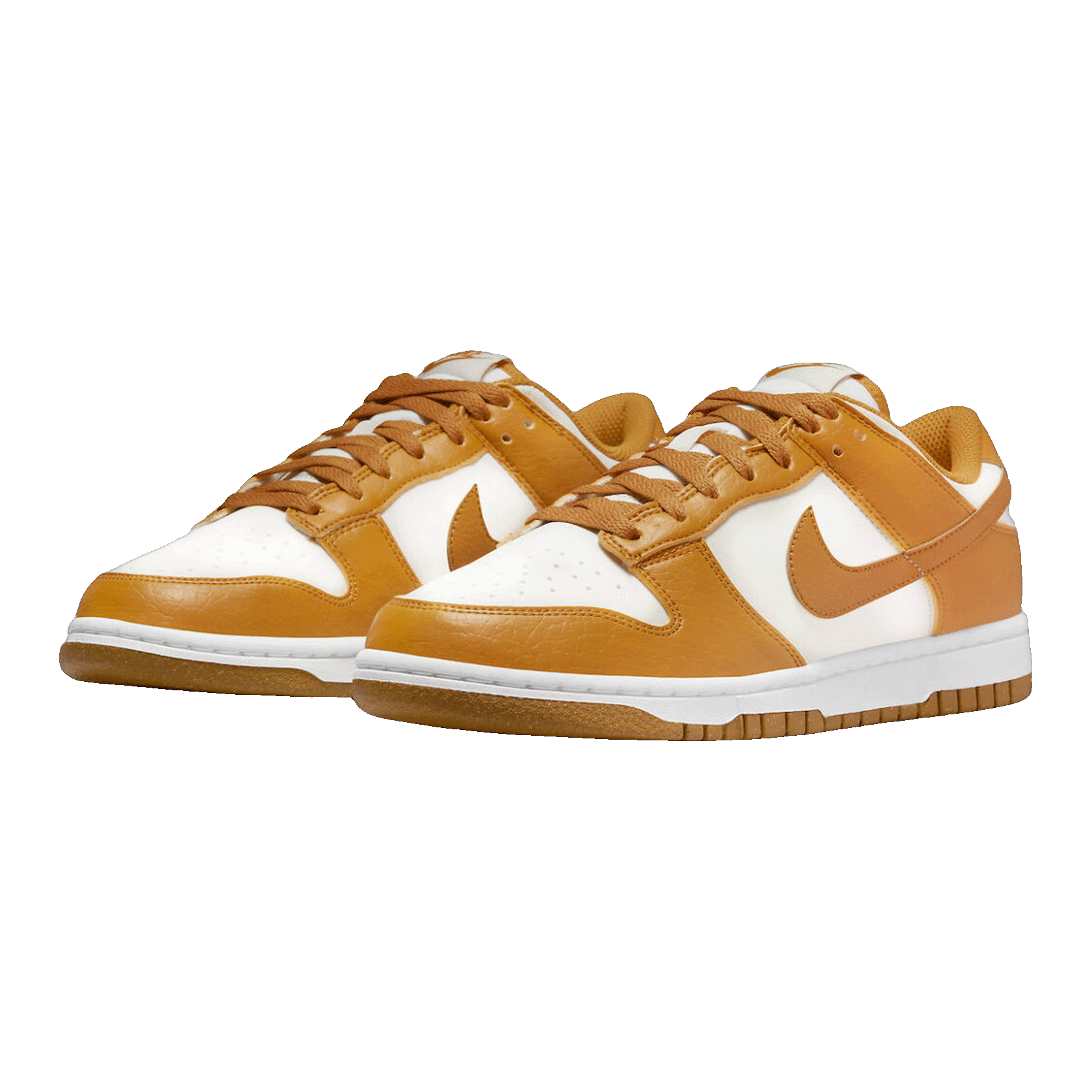 Nike Dunk Low Next Nature Phantom Gold Suede (W) Side DN1431-001