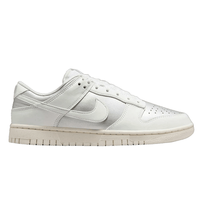 Nike Dunk Low Next Nature Sheer Lace Metallic Platinum (W) IB7311-001