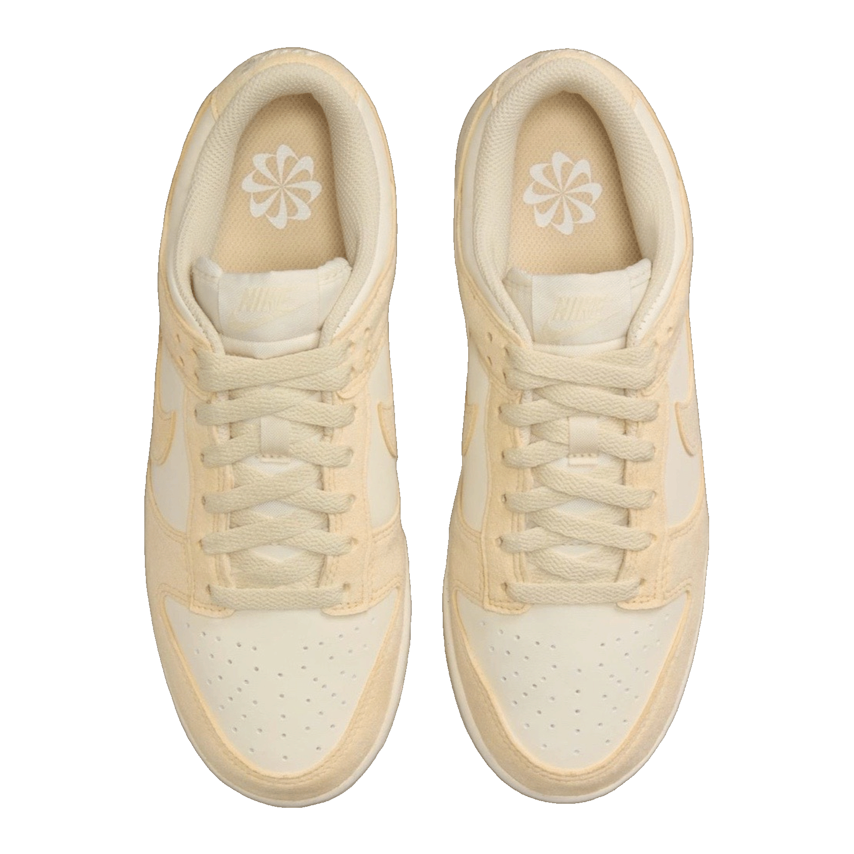 Nike Dunk Low Next Nature Soft Pearl Beach (W) Oben HJ7673-004