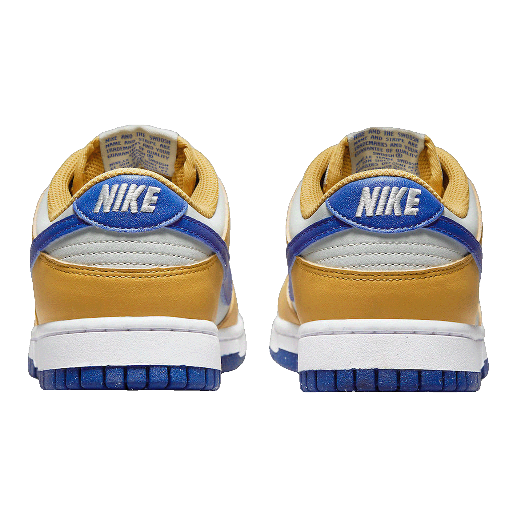 Nike Dunk Low Next Nature Wheat Gold Royal (W) Back DN1431-700