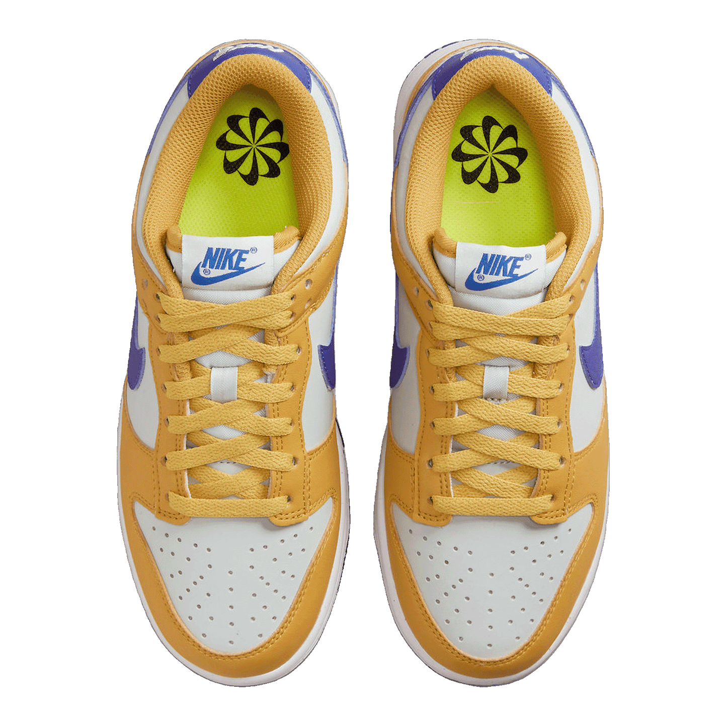 Nike Dunk Low Next Nature Wheat Gold Royal (W) Oben DN1431-700