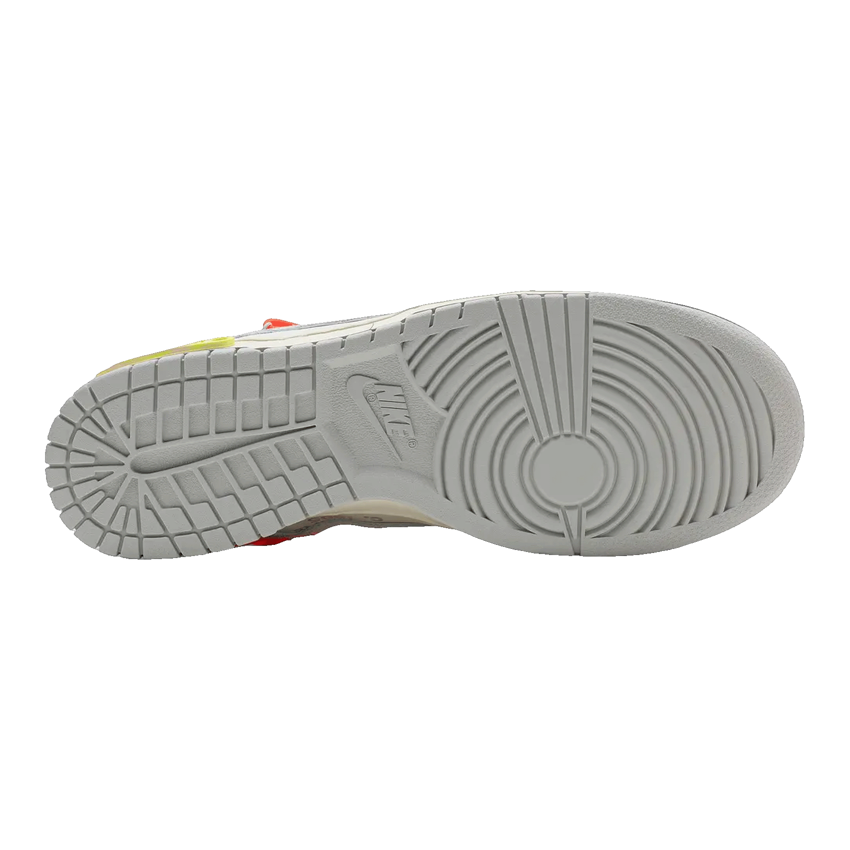 Nike Dunk Low Off-White Lot 11 Sohle DJ0950-108