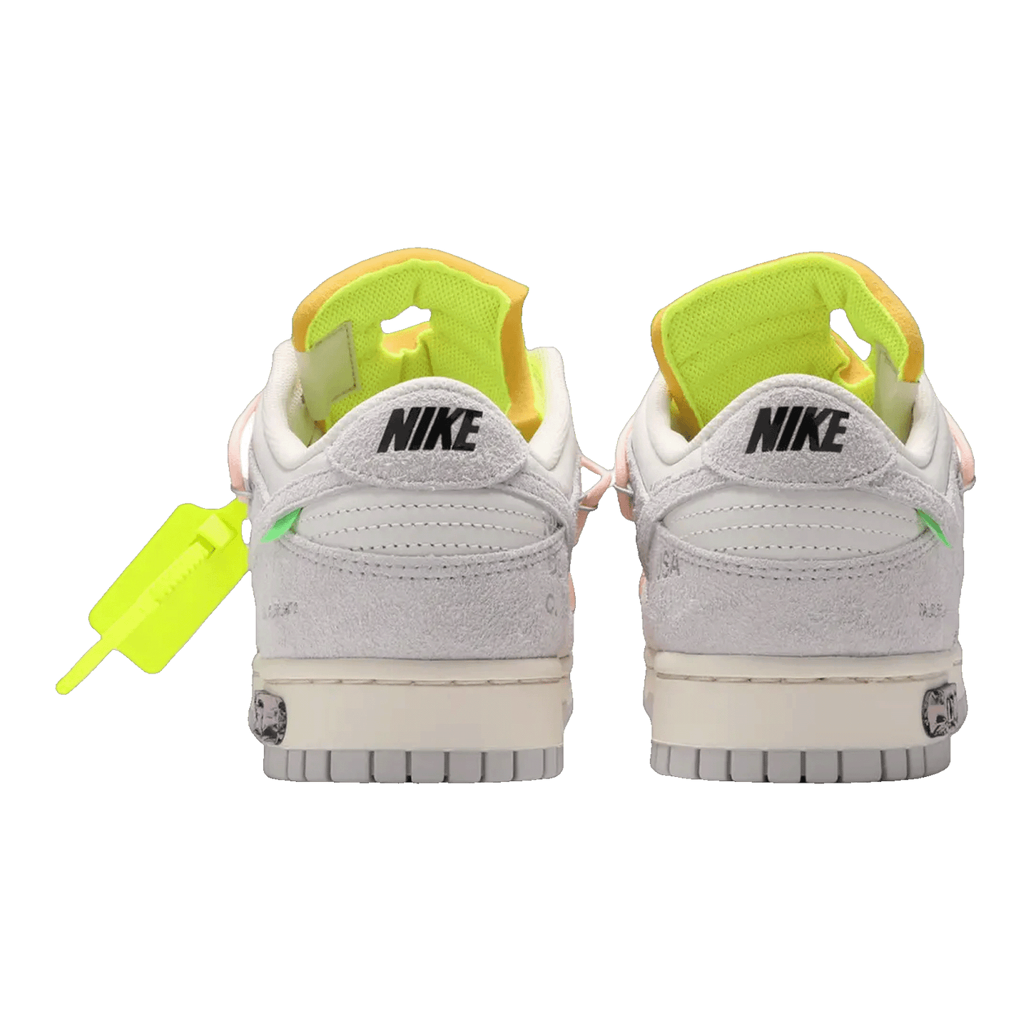 Nike Dunk Low Off-White Lot 12 Back DJ0950-100