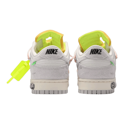 Nike Dunk Low Off-White Lot 12 Back DJ0950-100