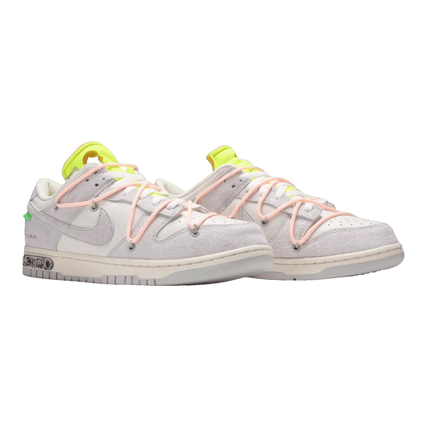 Nike Dunk Low Off-White Lot 12 Side DJ0950-100