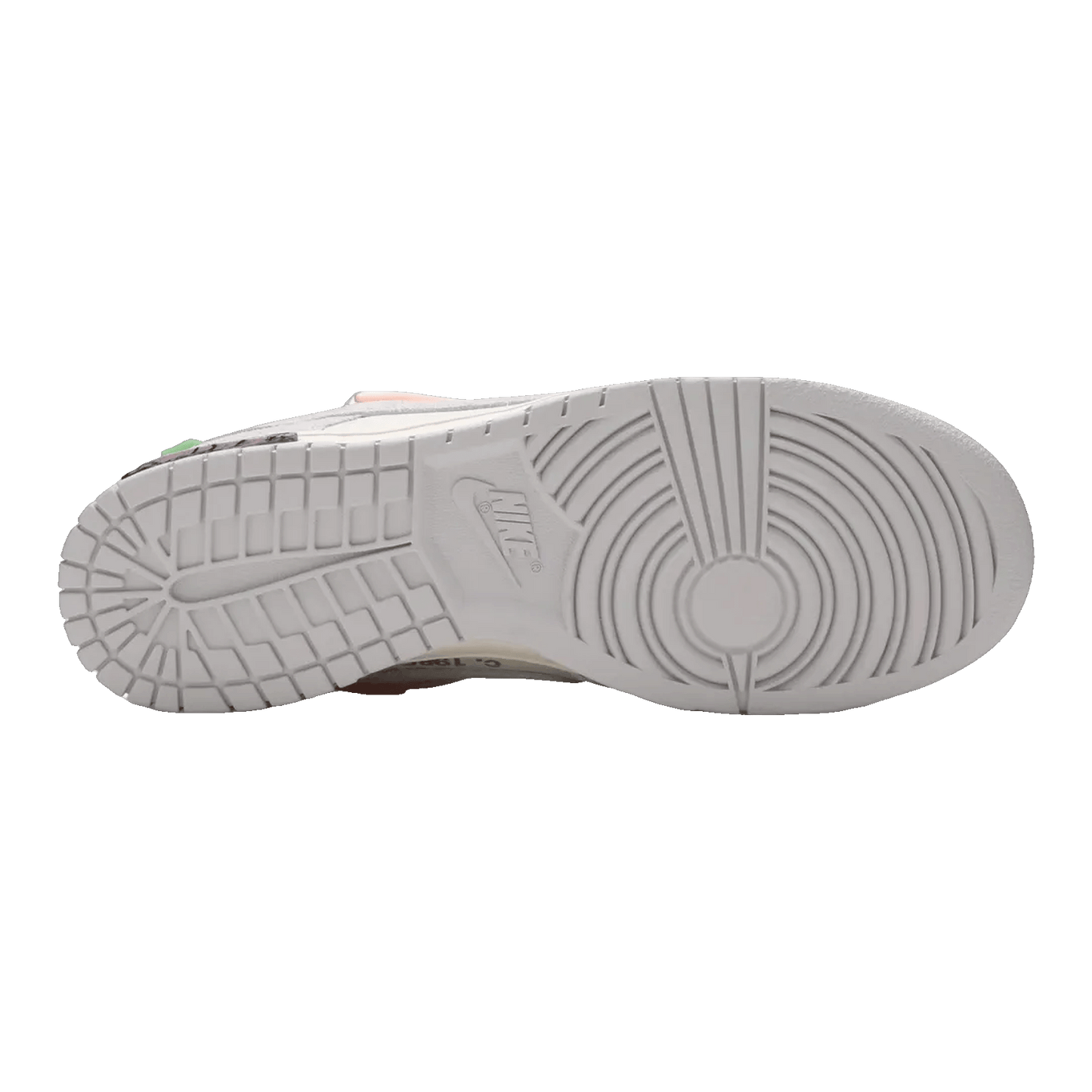 Nike Dunk Low Off-White Lot 12 Sohle DJ0950-100