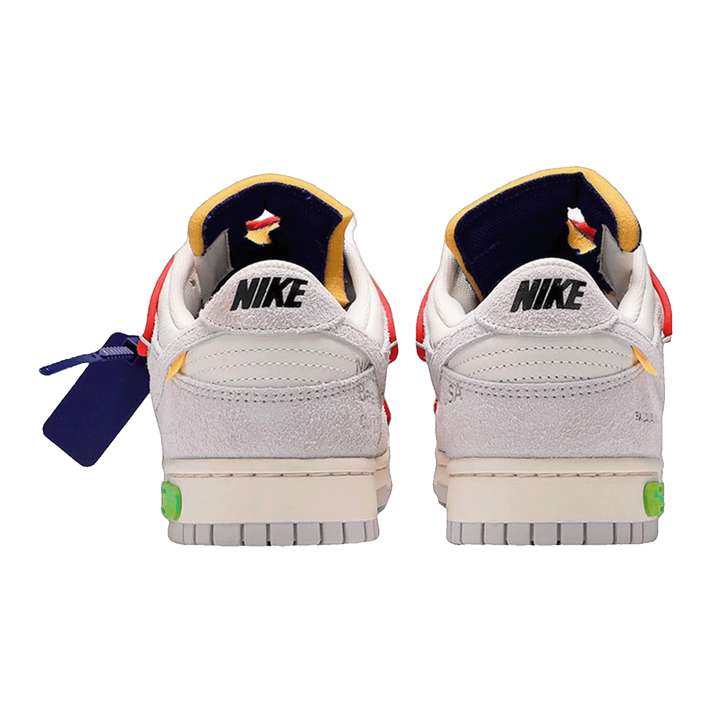 Nike Dunk Low Off-White Lot 13 Back DJ0950-110