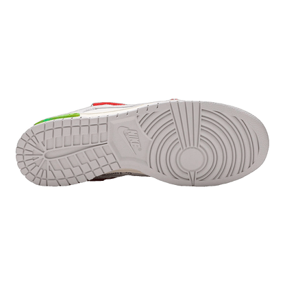 Nike Dunk Low Off-White Lot 13 Sohle DJ0950-110