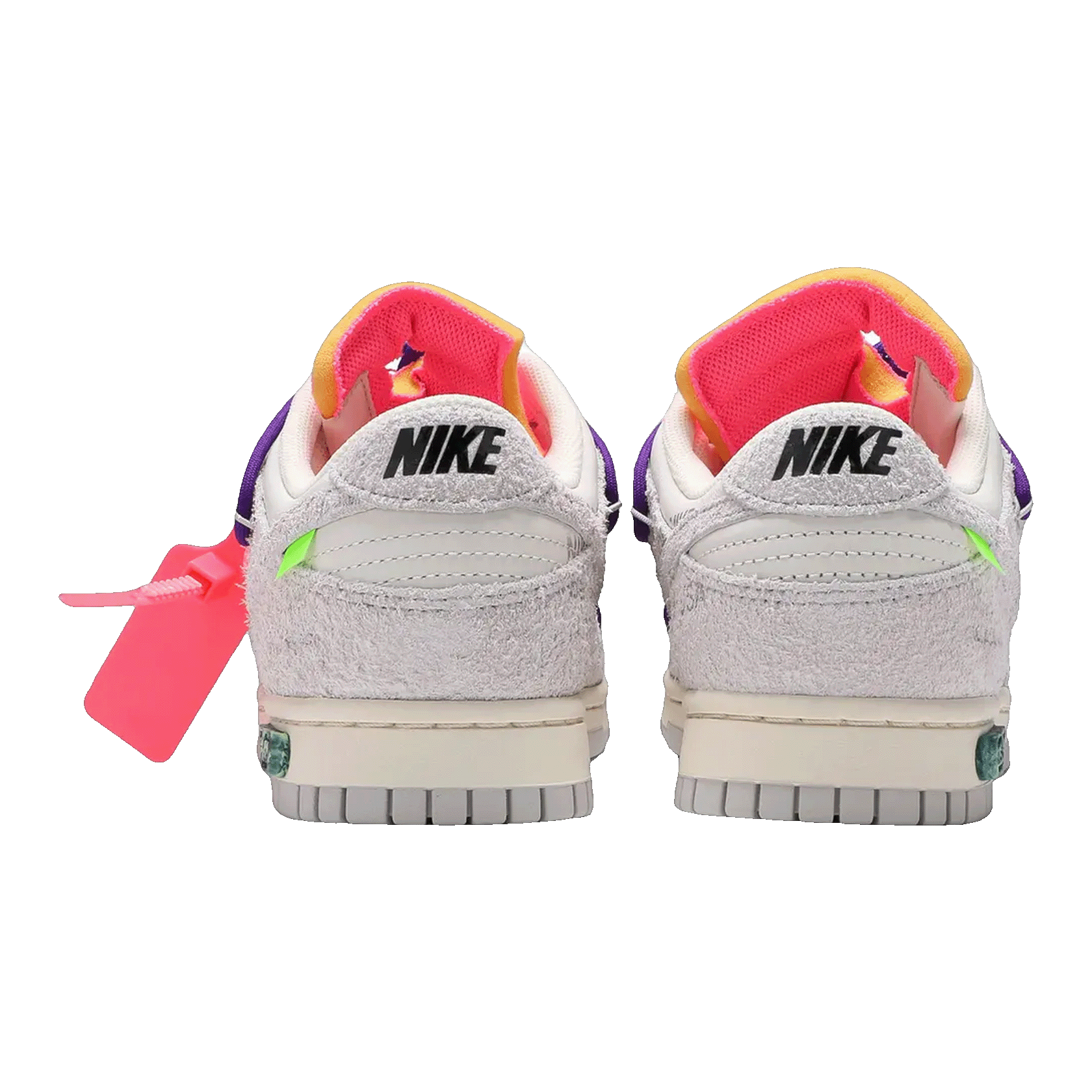 Nike Dunk Low Off-White Lot 15 Back DJ0950-101