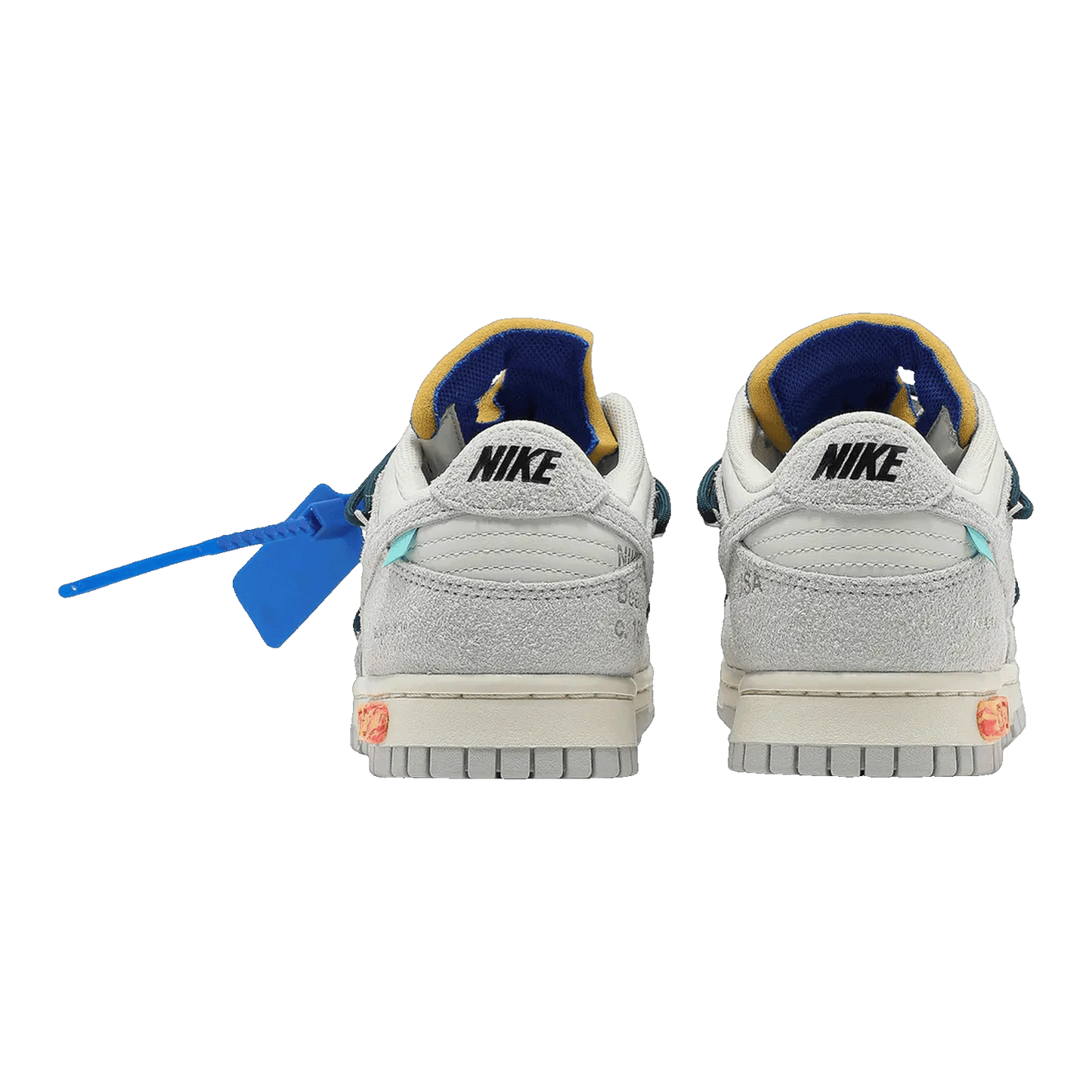 Nike Dunk Low Off-White Lot 16 Back DJ0950-111