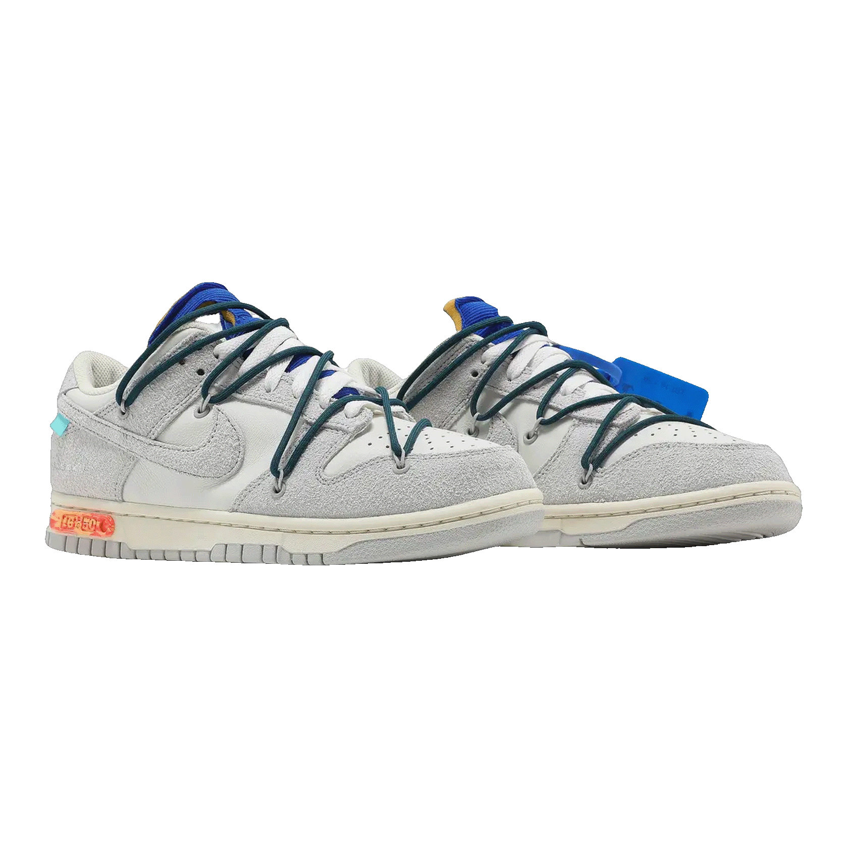 Nike Dunk Low Off-White Lot 16 Side DJ0950-111