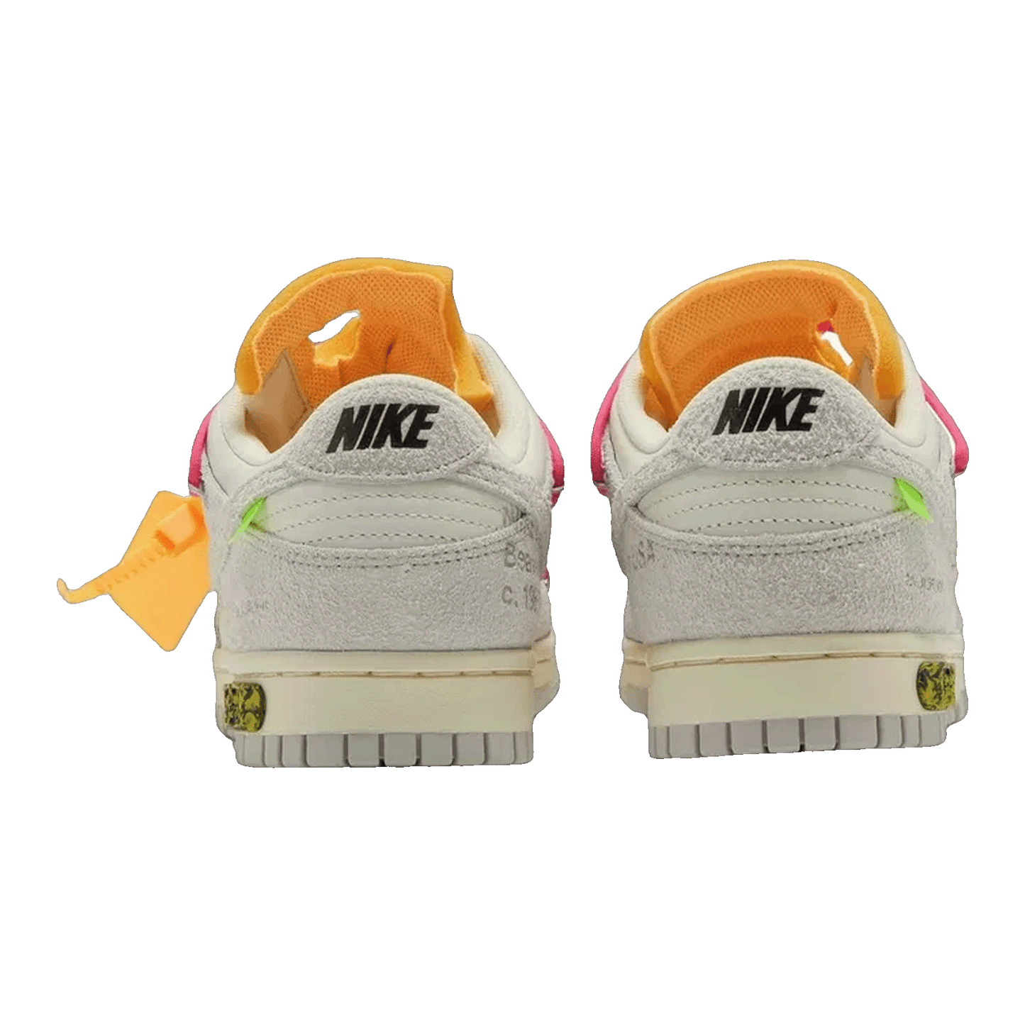 Nike Dunk Low Off-White Lot 17 Back DJ0950-117