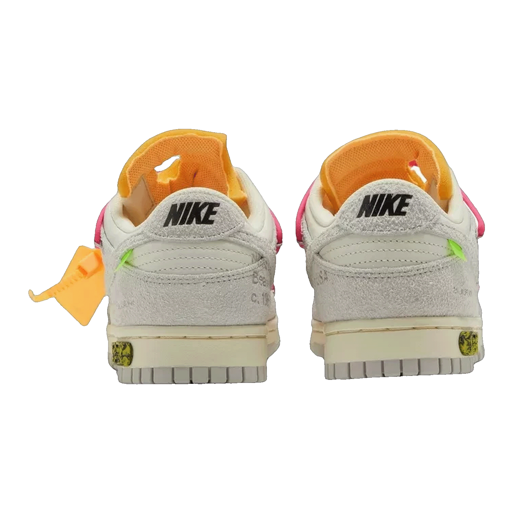 Nike Dunk Low Off-White Lot 17 Back DJ0950-117
