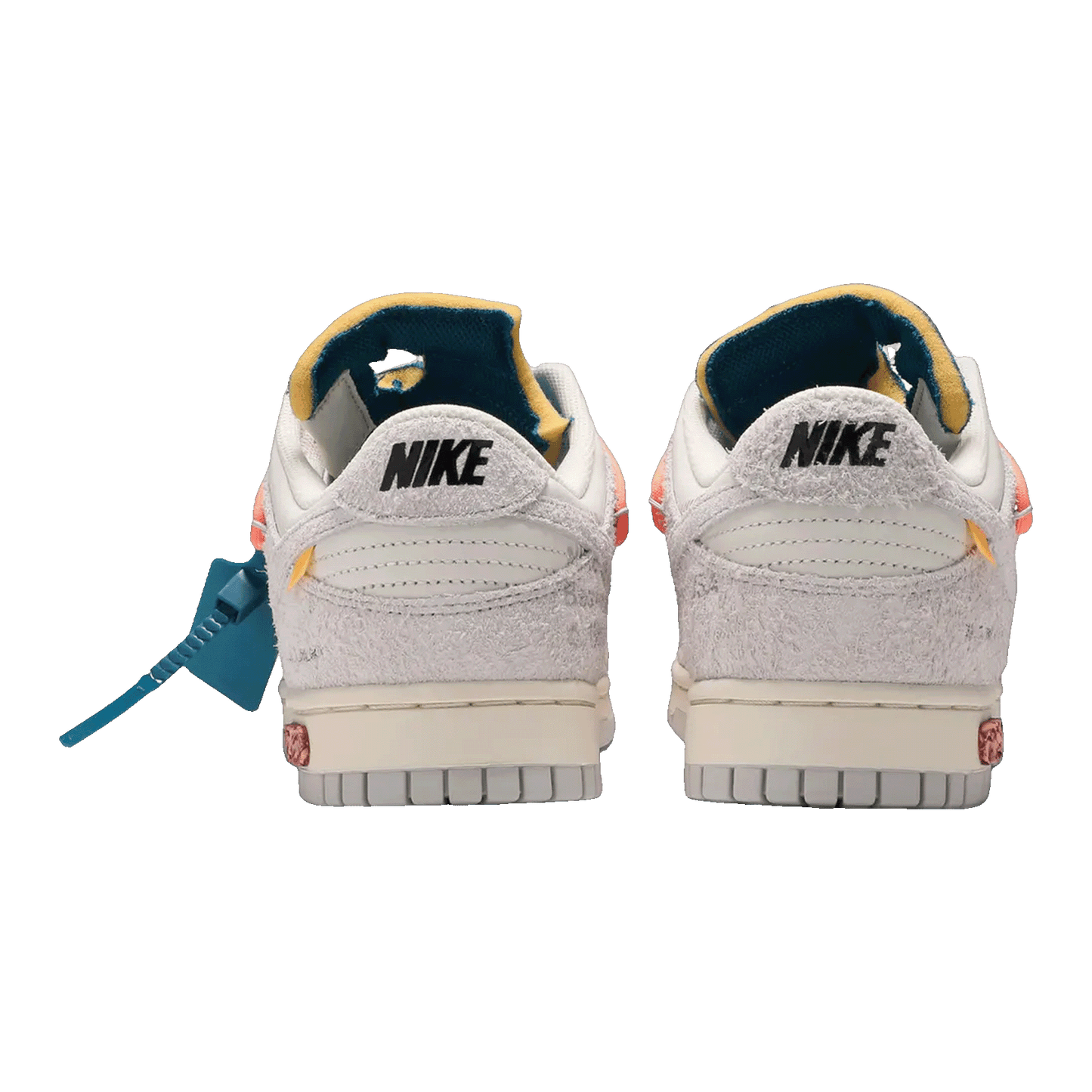 Nike Dunk Low Off-White Lot 19 Back DJ0950-119