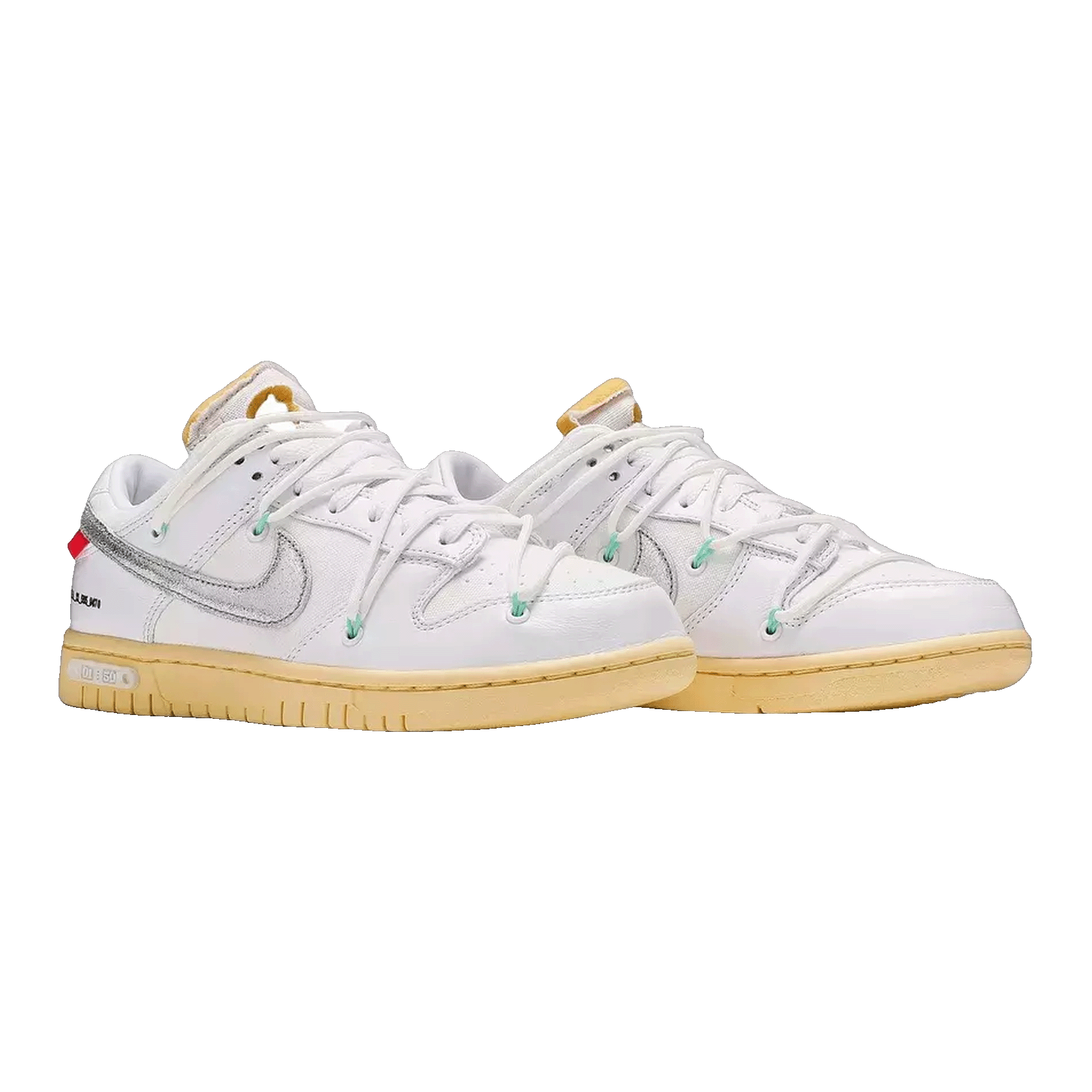 Nike Dunk Low Off-White Lot 1 Side DM1602-127