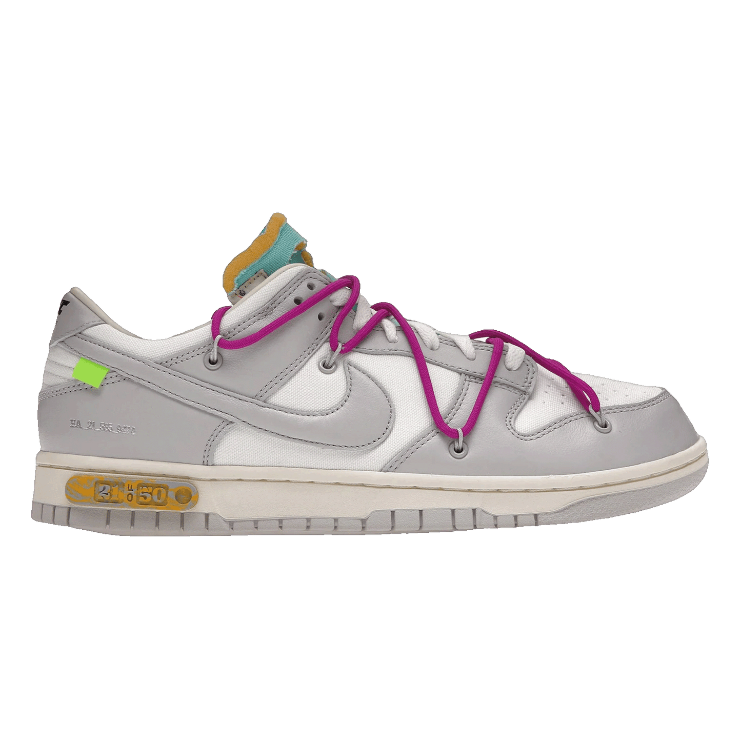 Nike Dunk Low Off-White Lot 21 DM1602-100