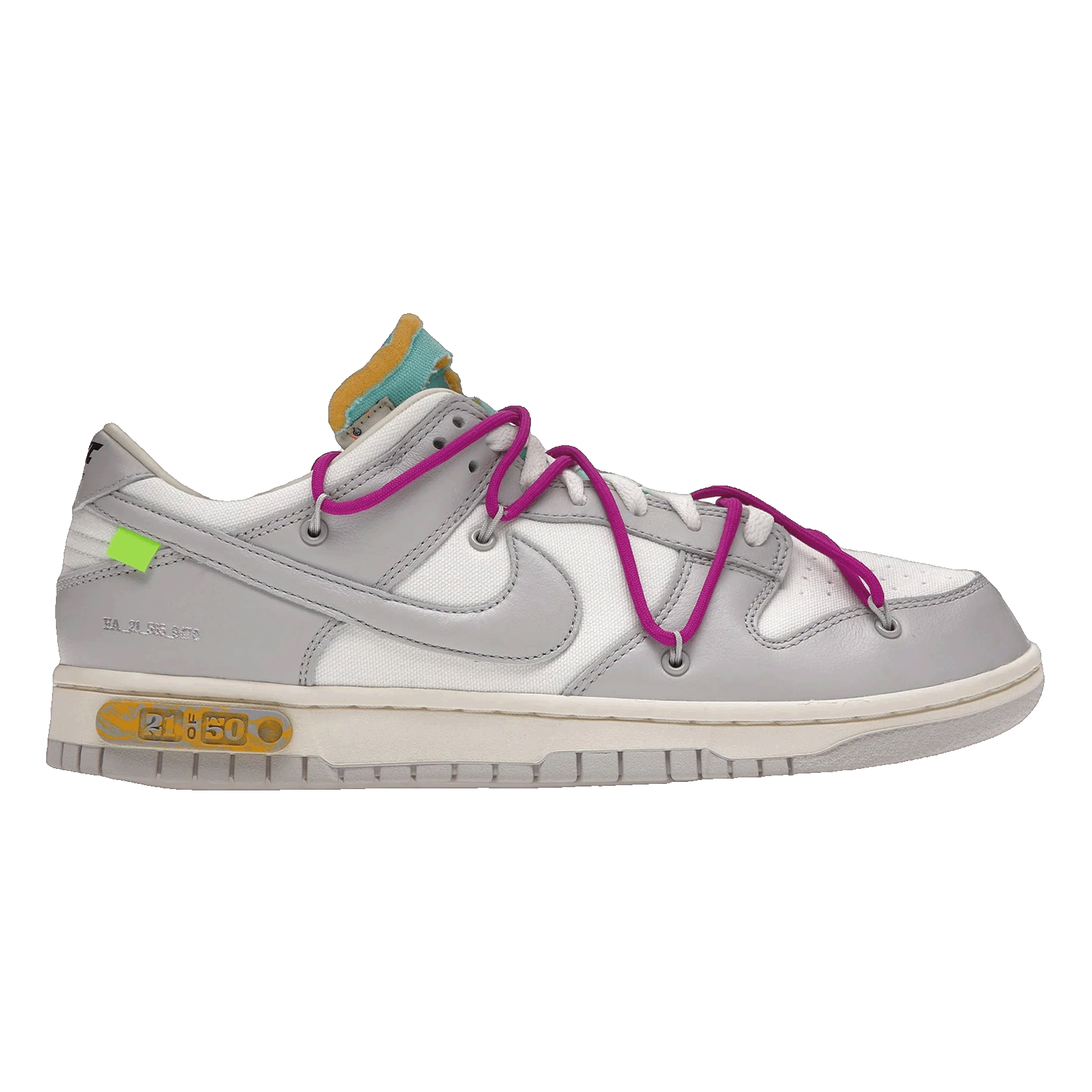 Nike Dunk Low Off-White Lot 21 DM1602-100