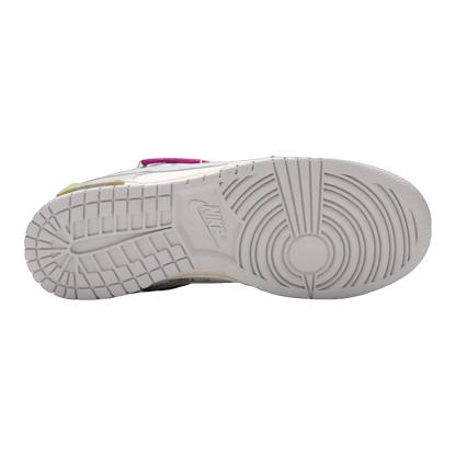 Nike Dunk Low Off-White Lot 21 Sohle DM1602-100