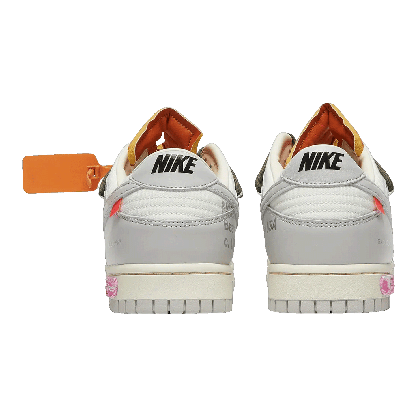 Nike Dunk Low Off-White Lot 22 Back DM1602-124