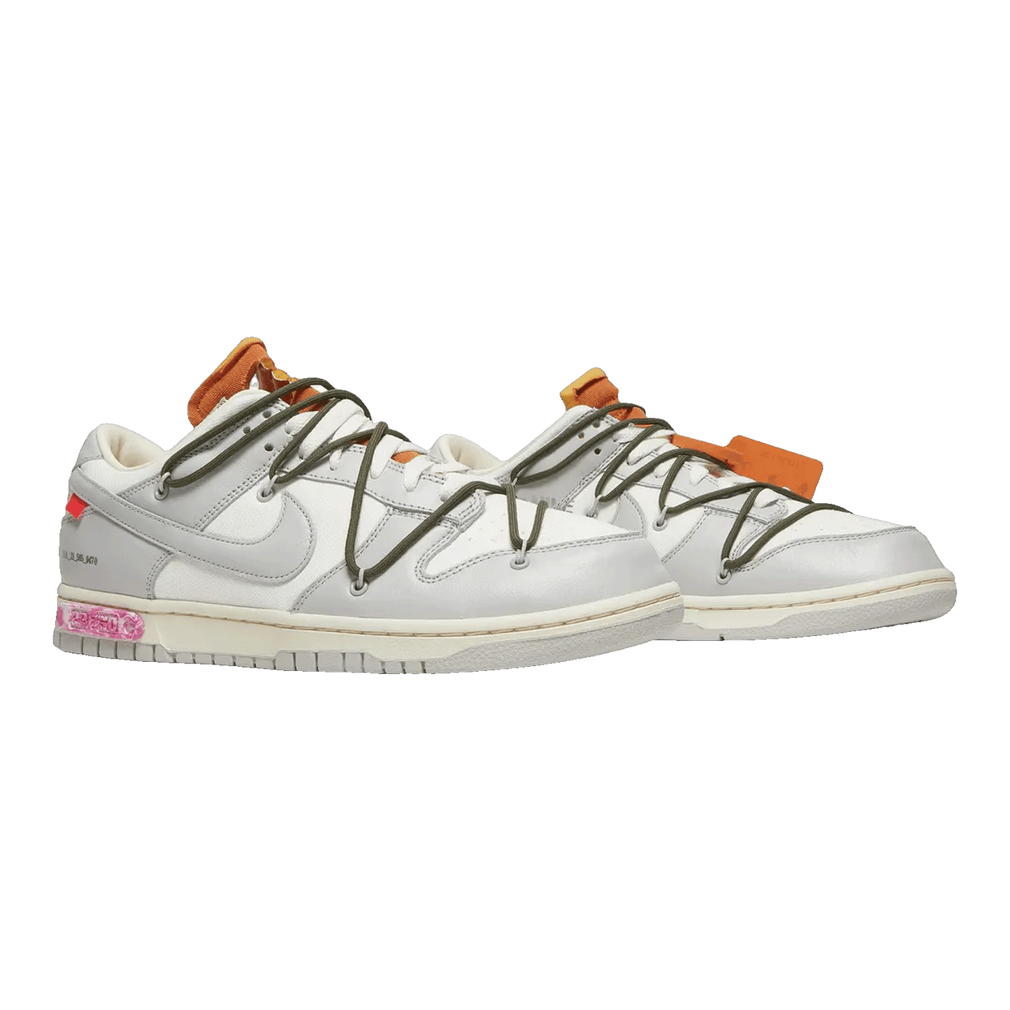 Nike Dunk Low Off-White Lot 22 Side DM1602-124