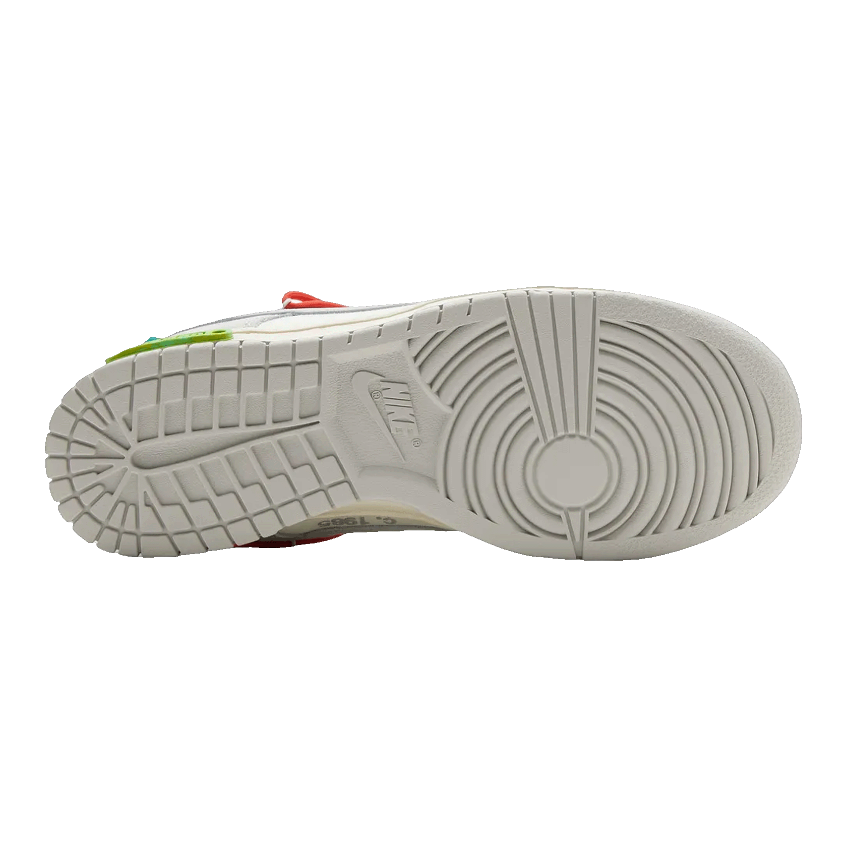 Nike Dunk Low Off-White Lot 23 Sohle DM1602-126