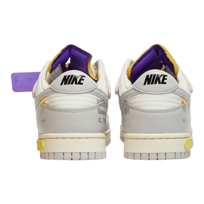 Nike Dunk Low Off-White Lot 24 Back DM1602-119