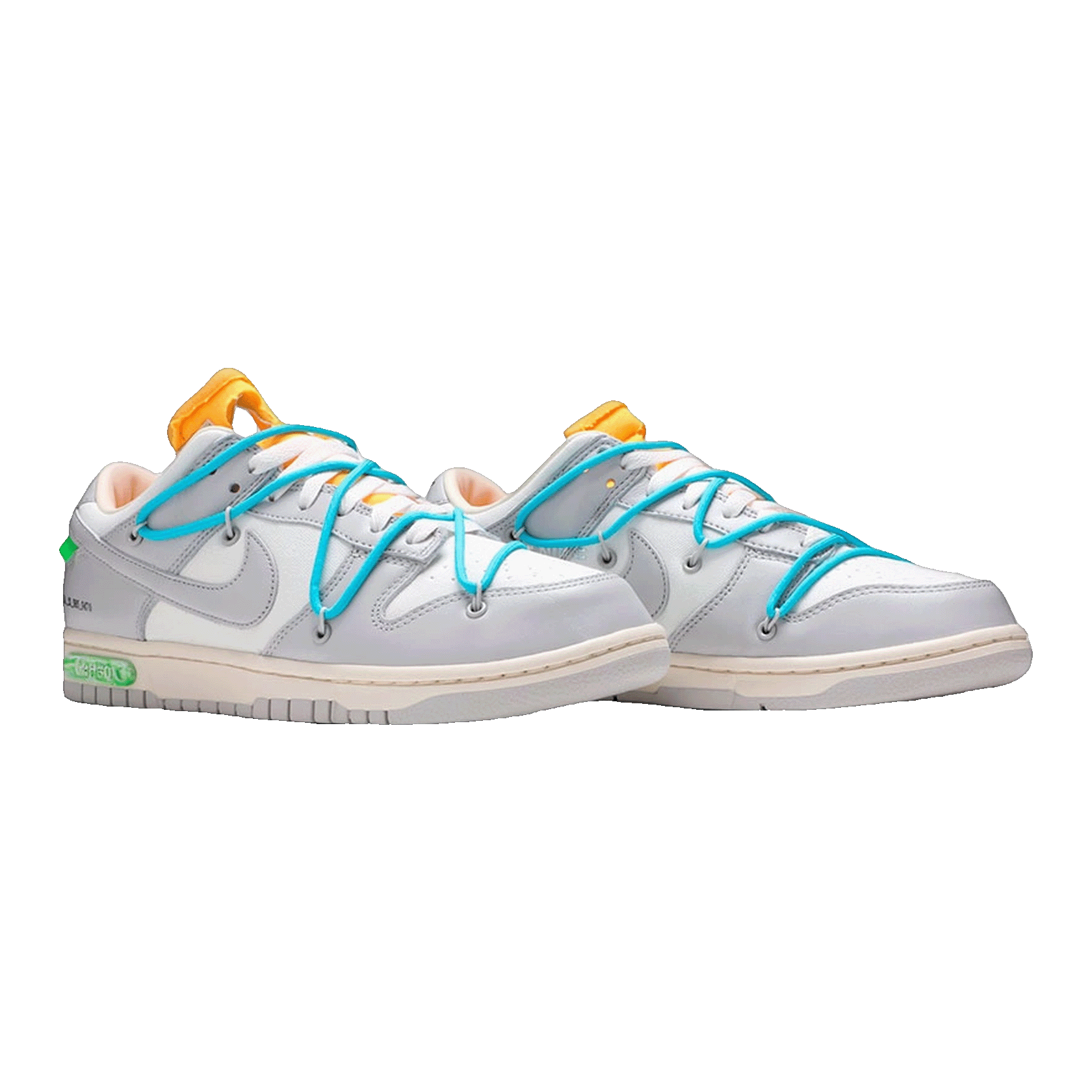 Nike Dunk Low Off-White Lot 2 Side DM1602-115