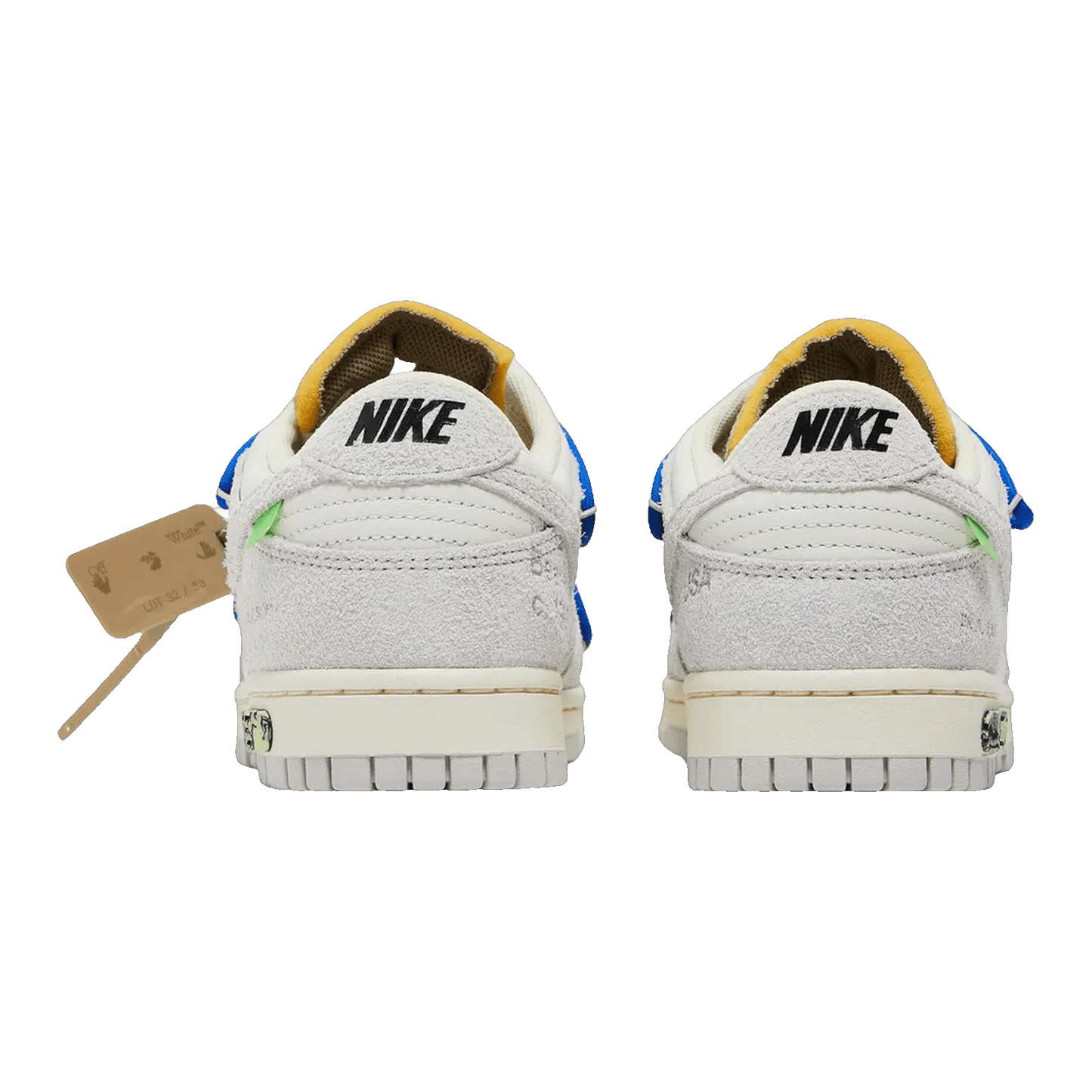 Nike Dunk Low Off-White Lot 32 Back DJ0950-104