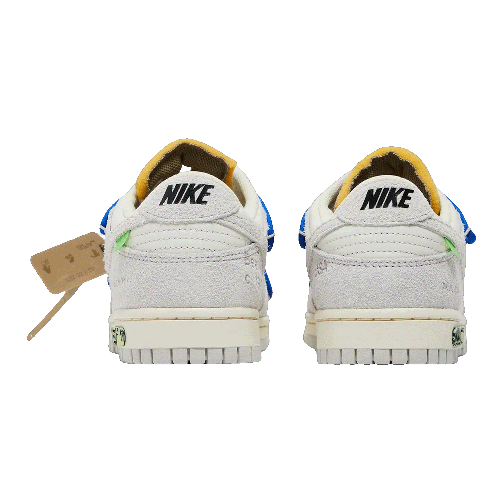 Nike Dunk Low Off-White Lot 32 Back DJ0950-104