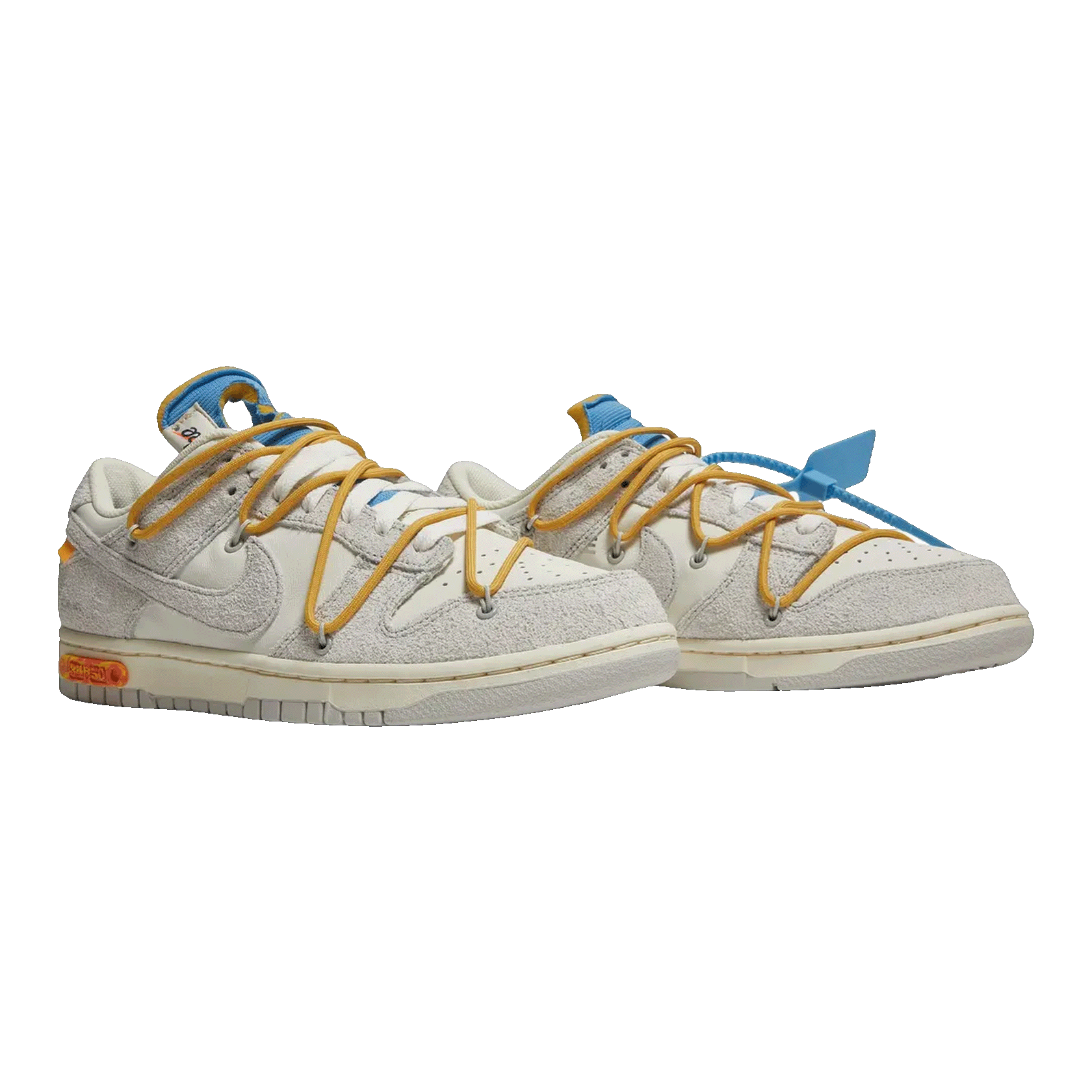 Nike Dunk Low Off-White Lot 34 Side DJ0950-102