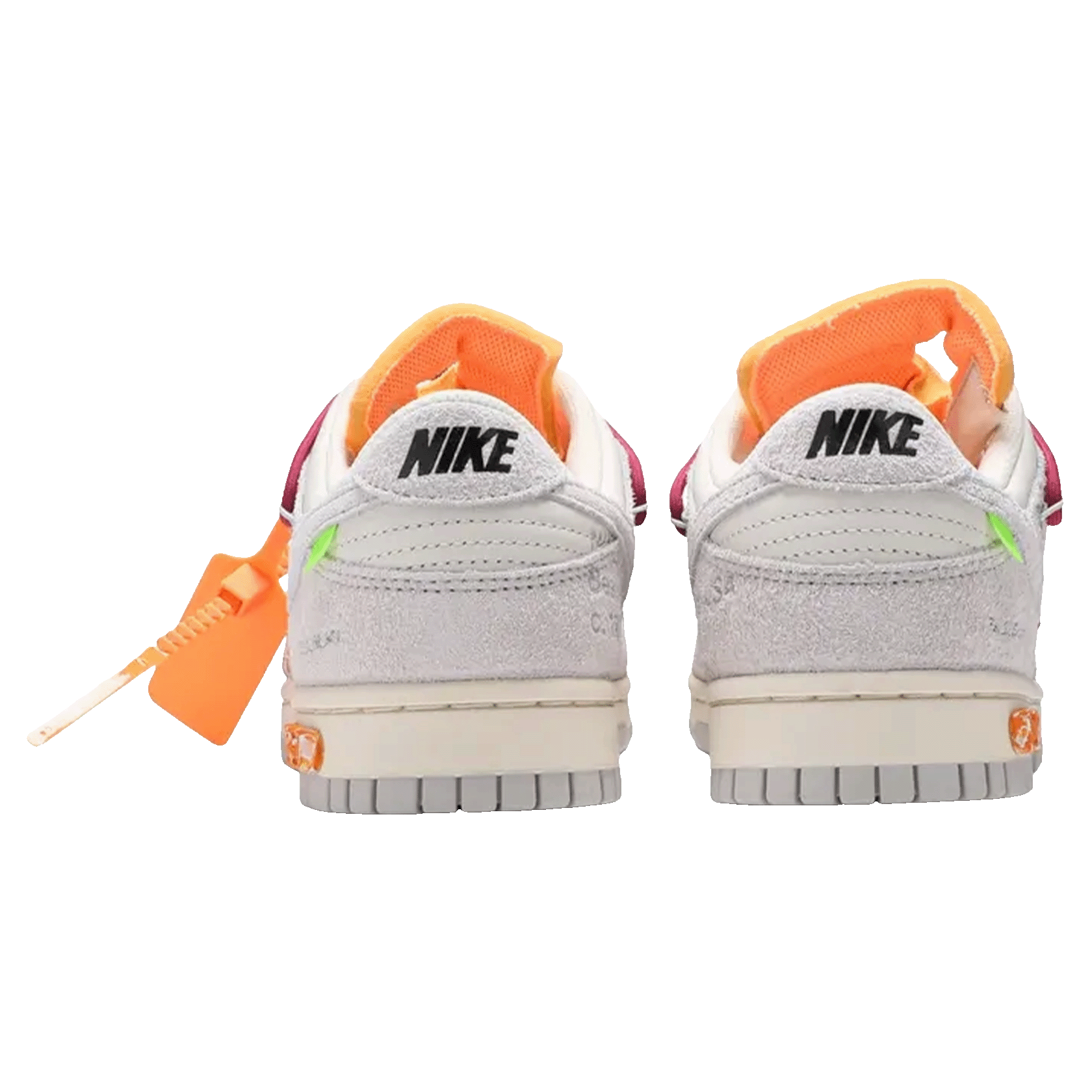 Nike Dunk Low Off-White Lot 35 Back DJ0950-114