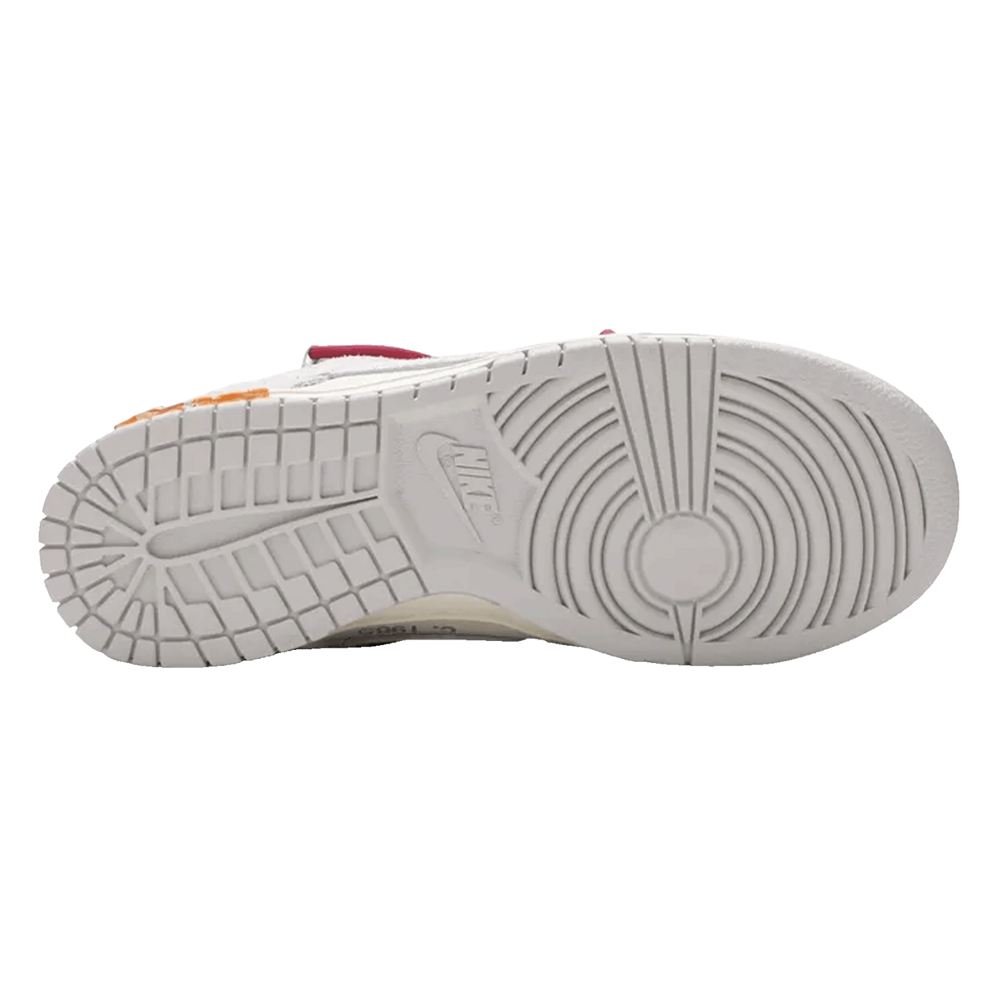 Nike Dunk Low Off-White Lot 35 Sohle DJ0950-114