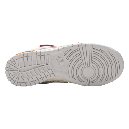 Nike Dunk Low Off-White Lot 35 Sohle DJ0950-114