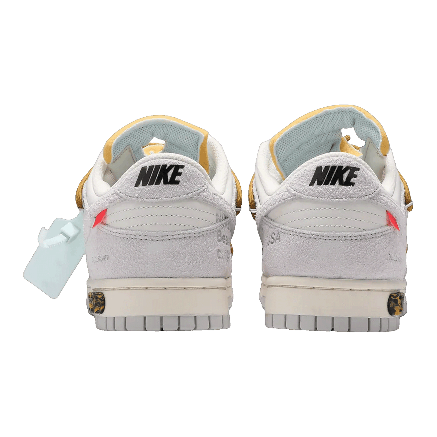 Nike Dunk Low Off-White Lot 37 Back DJ0950-105