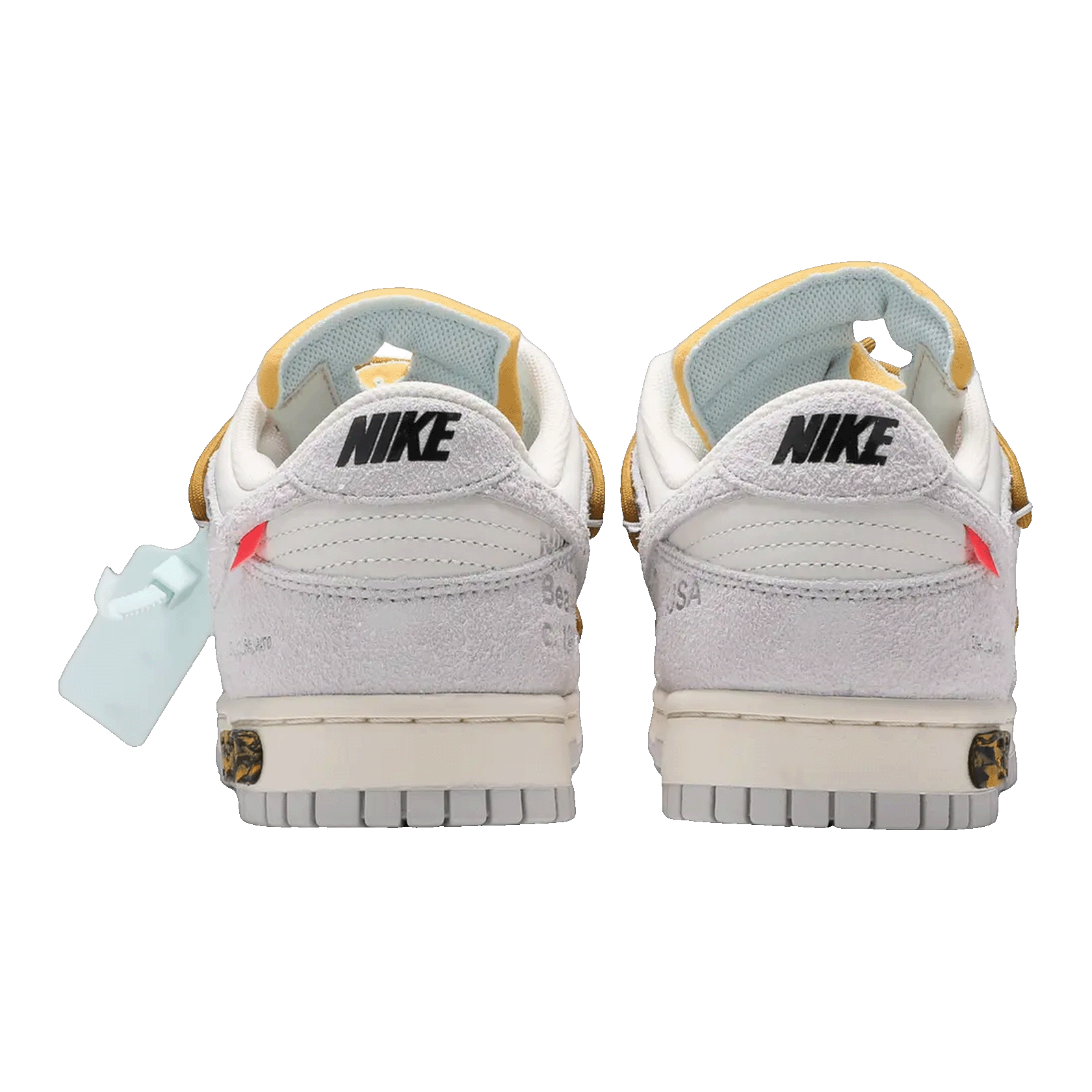 Nike Dunk Low Off-White Lot 37 Back DJ0950-105