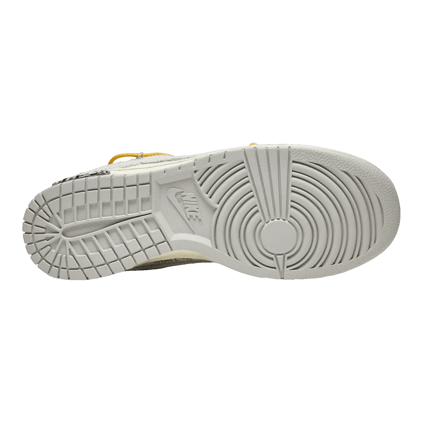 Nike Dunk Low Off-White Lot 39 Sohle DJ0950-109